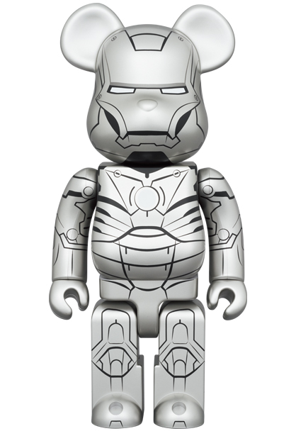 BE@RBRICK IRON MAN MARK II 100％ & 400％