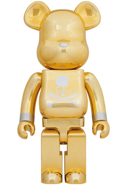 MEDICOM TOY - BE@RBRICK mastermind JAPAN GOLD 1000％