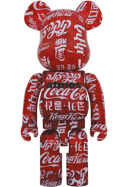 BE@RBRICK atmos × Coca-Cola 1000％