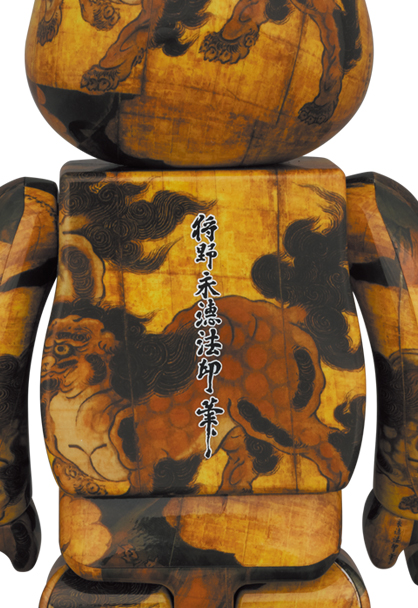 BE@RBRICK 狩野永徳「唐獅子図屏風」100％ & 400％ ベアブリック