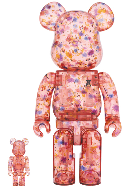 MEDICOM TOY - BE@RBRICK ANREALAGE（CLEAR RED Ver.） 100％ & 400％