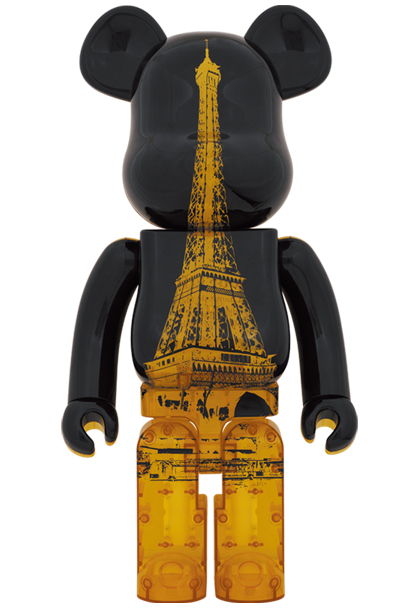 BE@RBRICK EIFFEL TOWER GOLD 1000%