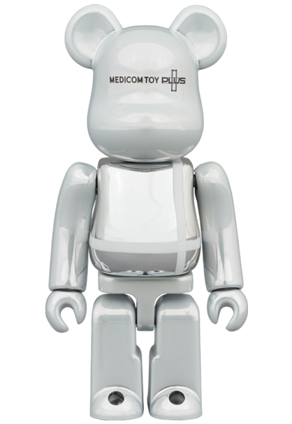 BE@RBRICK MEDICOM TOY PLUS WHITE CHROME - その他