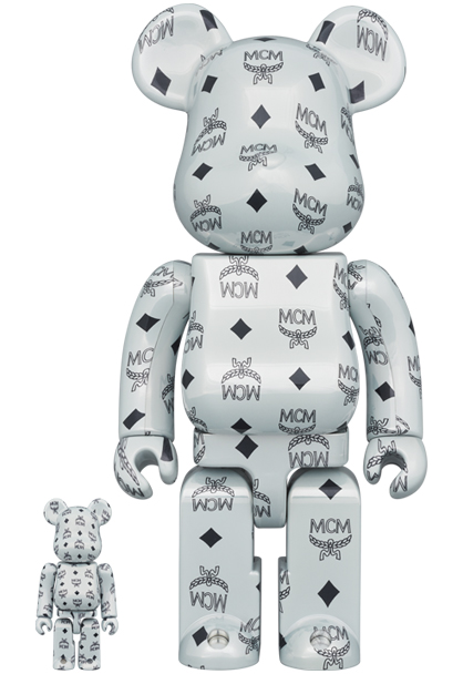 限定BE@RBRICK MCM WHITE CHROME 100% & 400% - その他