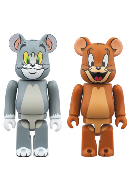 MEDICOM TOY   BE@RBRICK TOM and JERRY 2PACK