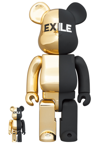 BE@RBRICK × EXILE 20th 100％ & 400％　エグザイル