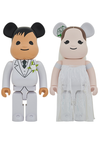 BE@RBRICK グリーティング結婚 4 PLUS 100％ 400% セット