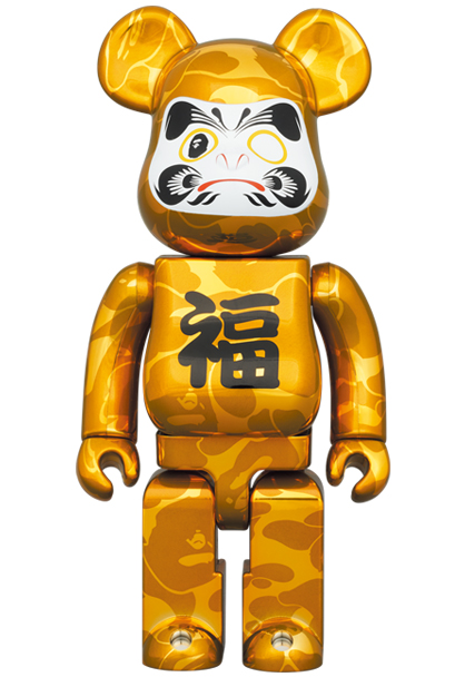 BE@RBRICK BAPE 招き猫 達磨 獅子舞 100% & 400%