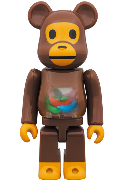 BE@RBRICK BABY MILO AND BANANA 100% 400%