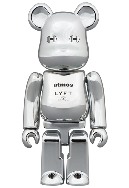 MEDICOM TOY - BE@RBRICK atmos × LYFT 100％ & 400％