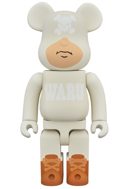 BE@RBRICK TOKYO TRIBE WARU 400％ WHITE