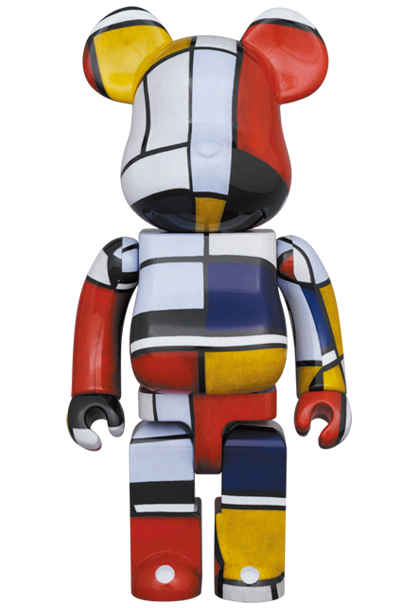 BE@RBRICK Piet Mondrian 1000% ベアブリック