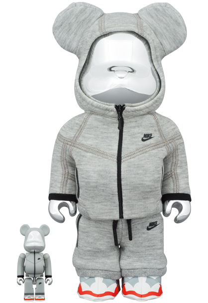 BE@RBRICK NIKE TECH FLEECE N98 100％ 400％