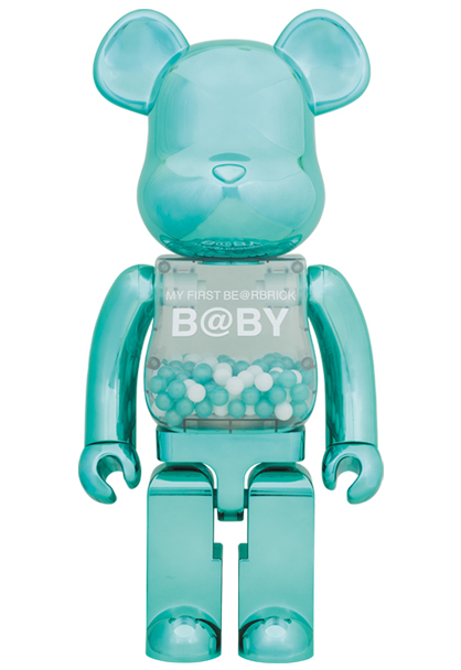 MEDICOM TOY - MY FIRST BE@RBRICK B@BY TURQUOISE Ver.1000％