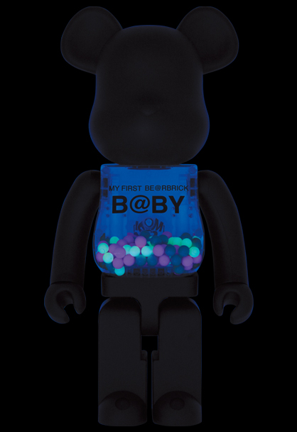 MEDICOM TOY - MY FIRST BE@RBRICK B@BY MATT BLACK Ver. 1000％