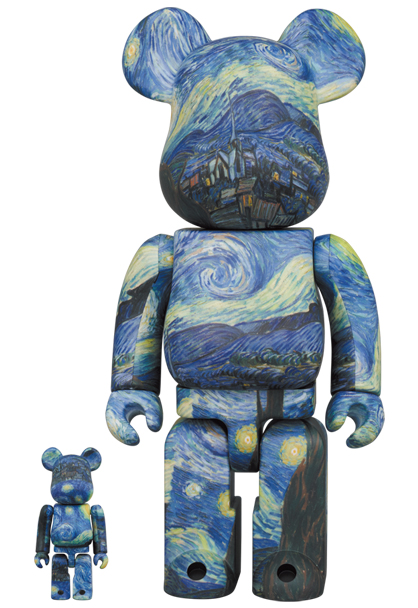 BE@RBRICK ベアブリック ゴッホ展 Van Gogh 100%&400%