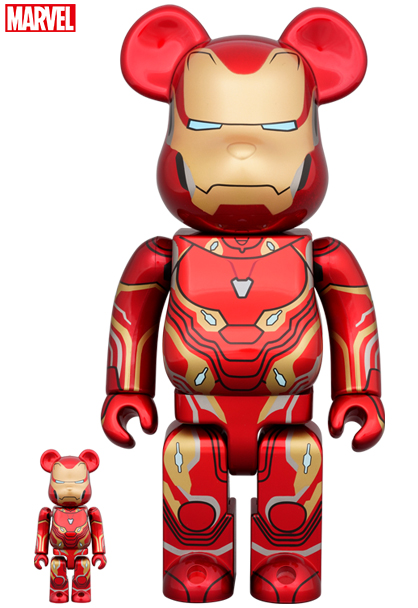 BE@RBRICK IRON MAN MARK Ⅰ 100％ \u0026 400％