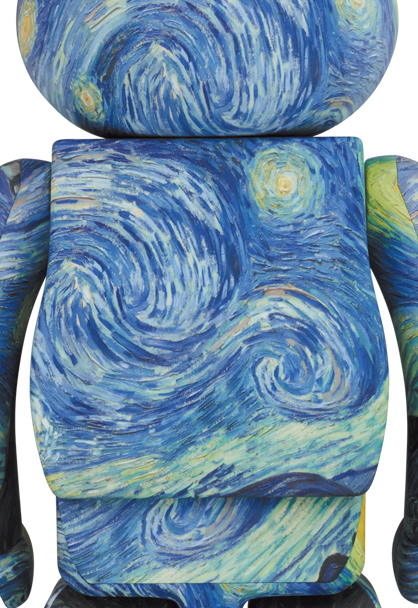 MEDICOM TOY - Vincent van Gogh The Starry Night BE@RBRICK 1000％