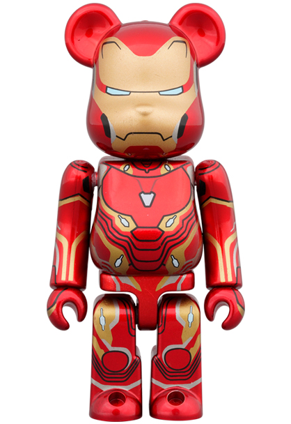 MEDICOM TOY - BE@RBRICK IRON MAN MARK 50 100％ & 400％