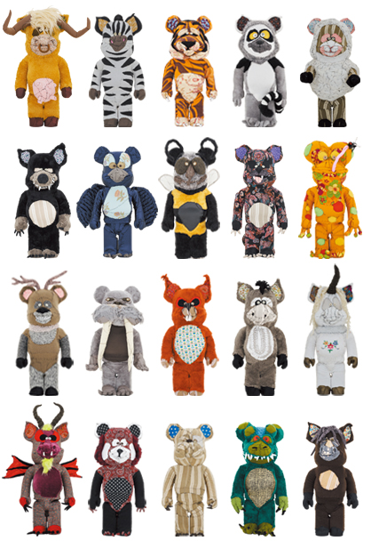 MEDICOM TOY - Anne Valérie Dupond ONE OF KIND BE@RBRICK 1000