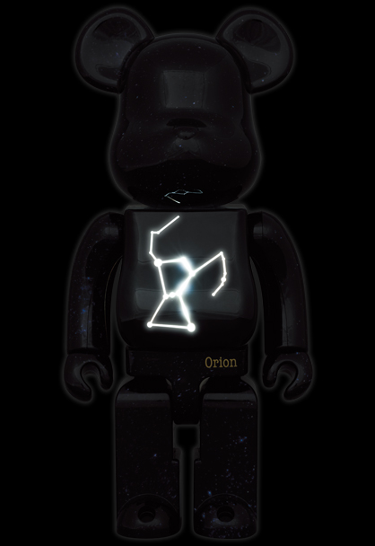 BE@RBRICK オリオン座 発光 400％ ベアブリック　orion