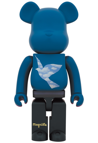 MEDICOM TOY - BE@RBRICK René Magritte "L'oiseau de ciel 1965/La