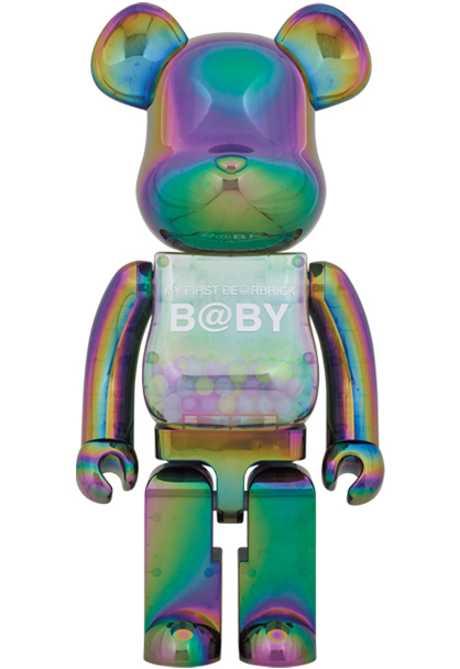 新品未使用BE@RBRICK ベアブリック  1000% ブラッククローム