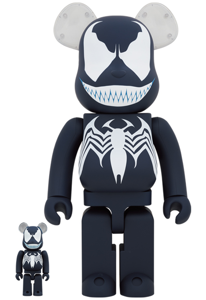 MEDICOM TOY - BE@RBRICK VENOM 100％ & 400％