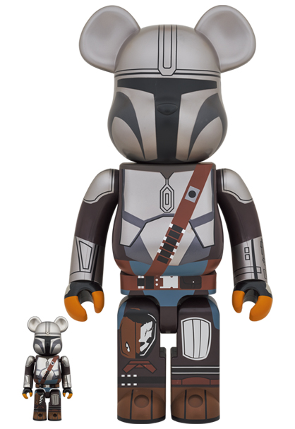 BE@RBRICK MANDALORIAN 100％ & 400％