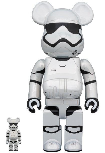 BE@RBRICK ストームトルーパー Chrome ver