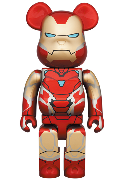 MEDICOM TOY - BE@RBRICK IRON MAN MARK 85 100％ & 400％