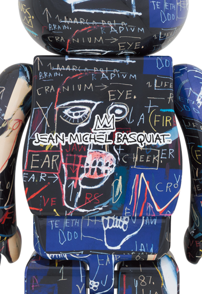 MEDICOM TOY - BE@RBRICK JEAN-MICHEL BASQUIAT #7 1000％