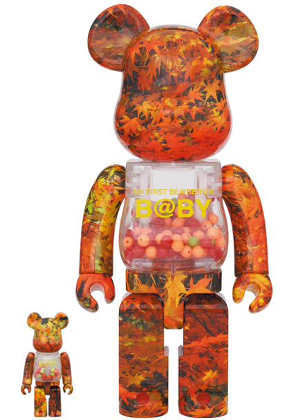 MY FIRST BE@RBRICK B@BY × AUTUMN LEAVES