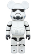 BE@RBRICK STORMTROOPER(TM) CHROME Ver.400%