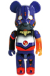 BE@RBRICK エヴァンゲリオン初号機 覚醒版 400％