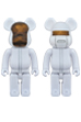 BE@RBRICK DAFT PUNK （WHITE SUITS Ver.） 2 PACK GUY-MANUEL de HOMEM-CHRISTO／ THOMAS BANGALTER 400％