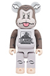 BE@RBRICK XLARGE × D*Face 1000％