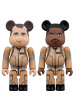 BE@RBRICK GHOSTBUSTERS 100％ 2PC SET Peter Venkman/Winston Zeddemore