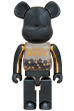 MY FIRST BE@RBRICK INNERSECT BLACK & GOLD Ver.1000％