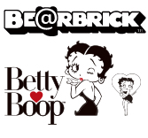 MEDICOM TOY - BE@RBRICK Betty Boop(TM) BLACK Ver. 1000％