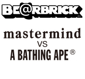 MEDICOM TOY - MASTERMIND VS BAPE(R)️ BE@RBRICK 100% & 400% (YELLOW)