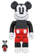 BE@RBRICK MICKEY MOUSE (R&W 2020 Ver.) 100％ & 400％