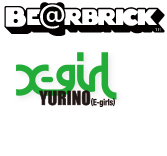 MEDICOM TOY - BE@RBRICK X-girl × YURINO(E-girls)100％ & 400％