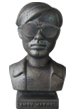 CERAMICK Andy Warhol Bust 60s