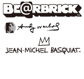 Andy Warhol × BASQUIATの BE@RBRICK 第4弾-