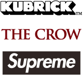 MEDICOM TOY - Supreme®/The Crow KUBRICK 100%