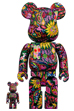 BE@RBRICK Psychedelic Paisley 100％ & 400％