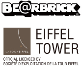 MEDICOM TOY - BE@RBRICK EIFFEL TOWER GOLDEN GOWN Ver. 1000％