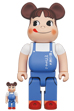 BE@RBRICK ペコちゃん The overalls girl 100％ ＆ 400％