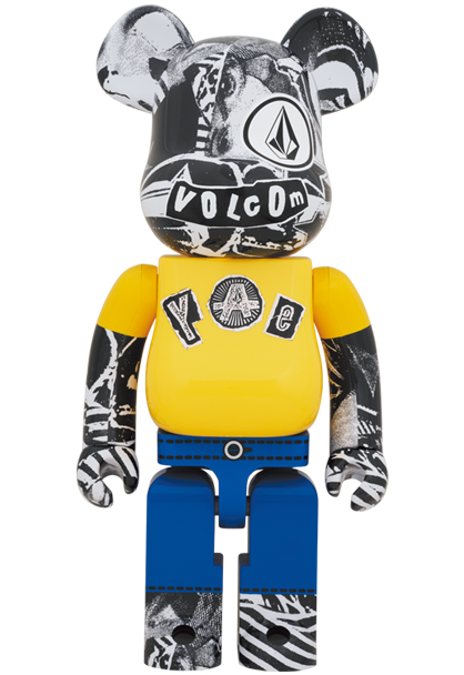 MEDICOM TOY - BE@BRICK VOLCOM 30TH ANNIVERSARY 1000%